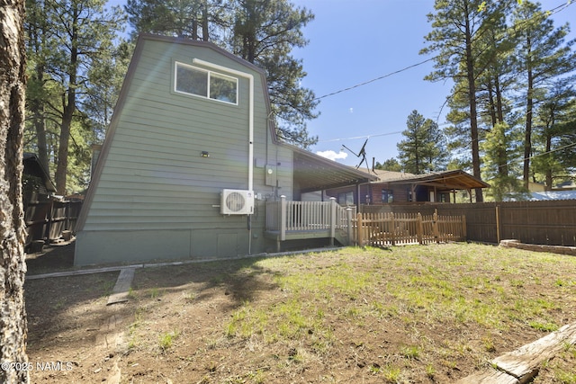 937 Osage, Flagstaff, AZ 86005 - back of property featuring fence and a cooling unit