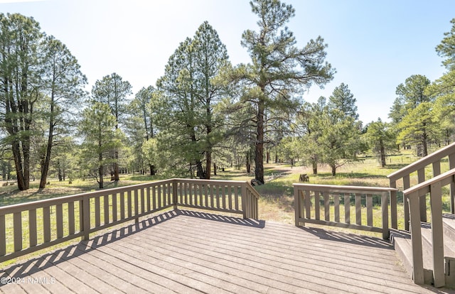 view of deck