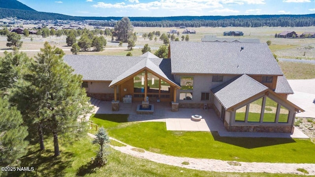 9178 N Snowbowl Ranch Rd, Flagstaff, AZ 86001 - view from above of property