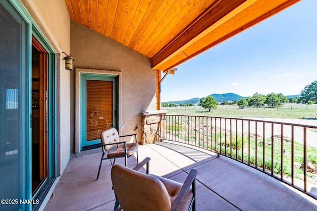 9178 N Snowbowl Ranch Rd, Flagstaff, AZ 86001 - balcony with a mountain view