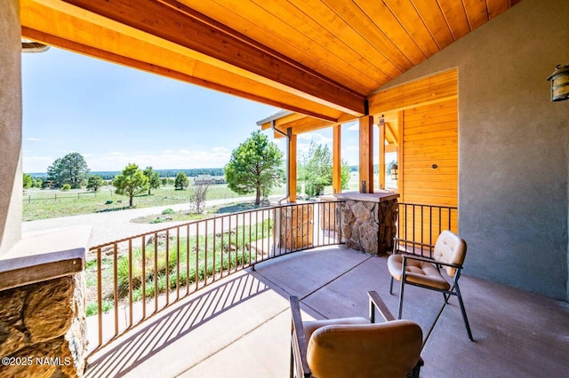 9178 N Snowbowl Ranch Rd, Flagstaff, AZ 86001 - balcony with a view of rural / pastoral area