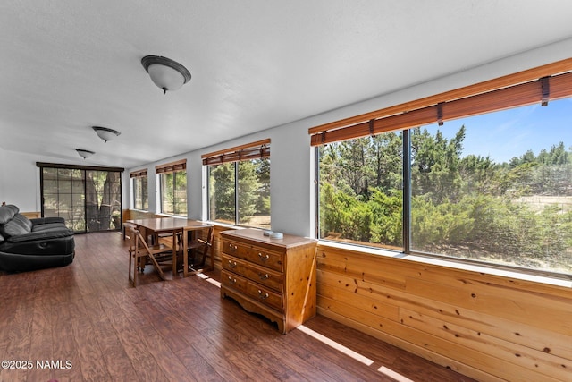 5735 White Tail Ln, Flagstaff, AZ 86005 - sunroom / solarium featuring hardwood / wood-style floors and healthy amount of natural light