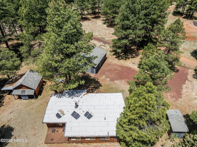 5735 White Tail Ln, Flagstaff, AZ 86005 - aerial view of property and surrounding area