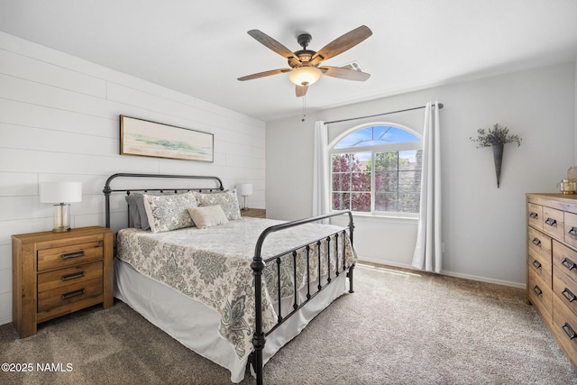 9119 W Arden Ln, Bellemont, AZ 86015 - bedroom featuring carpet flooring and ceiling fan