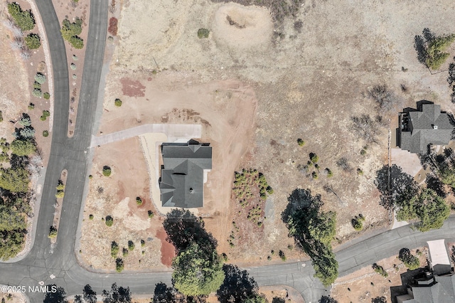 1031 Redwall Way, Williams, AZ 86046 - aerial view with view of desert
