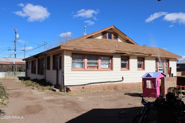 view of side of property