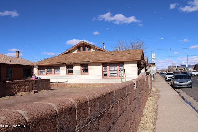 view of property exterior