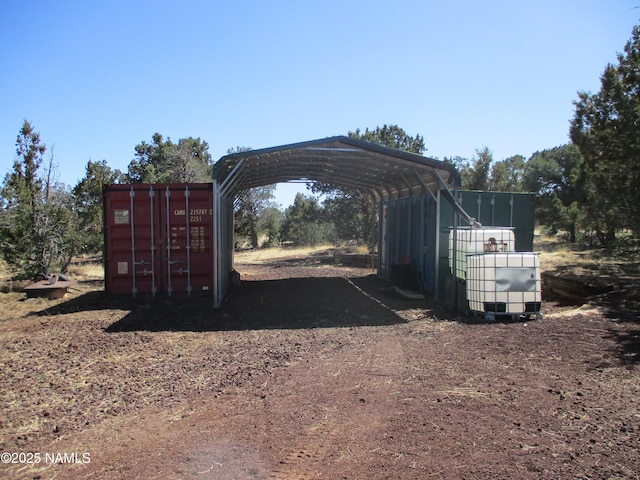 282 W Copperhead Rd, Williams, AZ 86046 - view of parking / parking lot with a carport