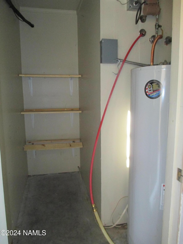 utilities with water heater