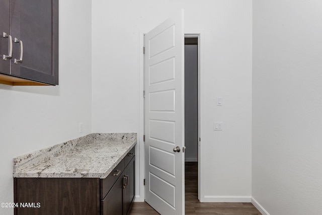 bathroom featuring hardwood / wood-style flooring