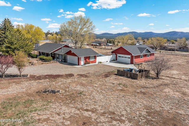 11095 N Rodeo Rd, Flagstaff, AZ 86004 - aerial view featuring a mountain view