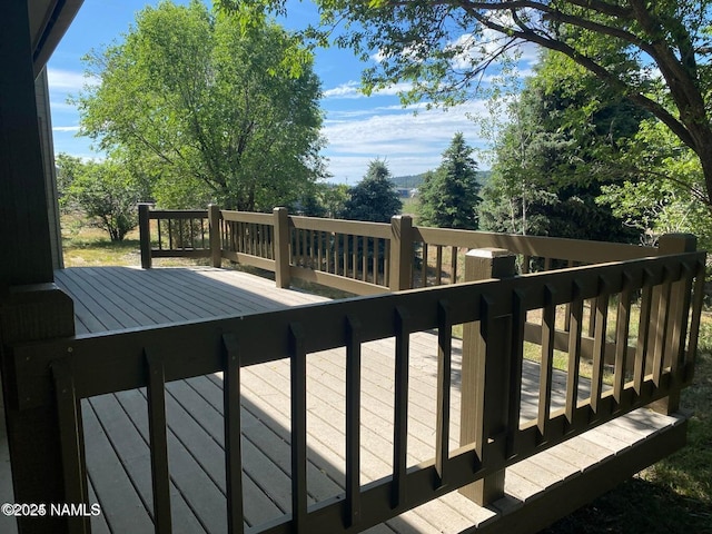 8355 N Stony Mountain Way, Flagstaff, AZ 86001 - view of deck