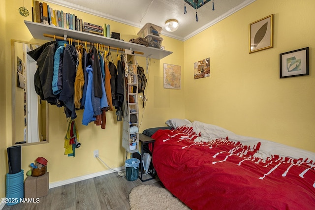 interior space featuring hardwood / wood-style floors