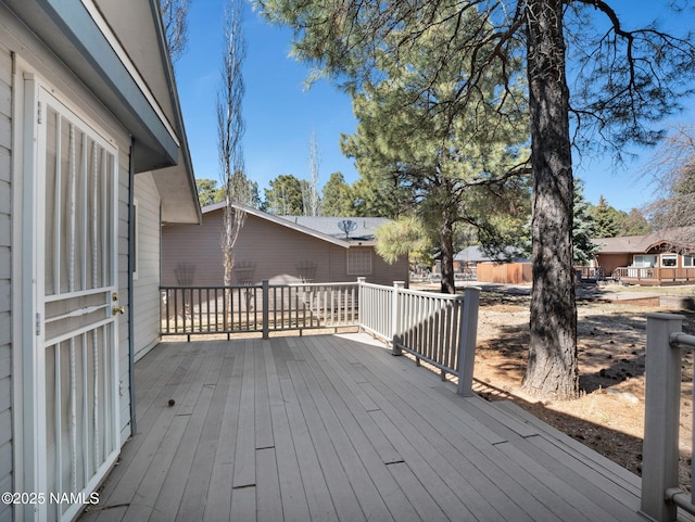 3792 E Ramble Wood Dr, Flagstaff, AZ 86004 - view of deck