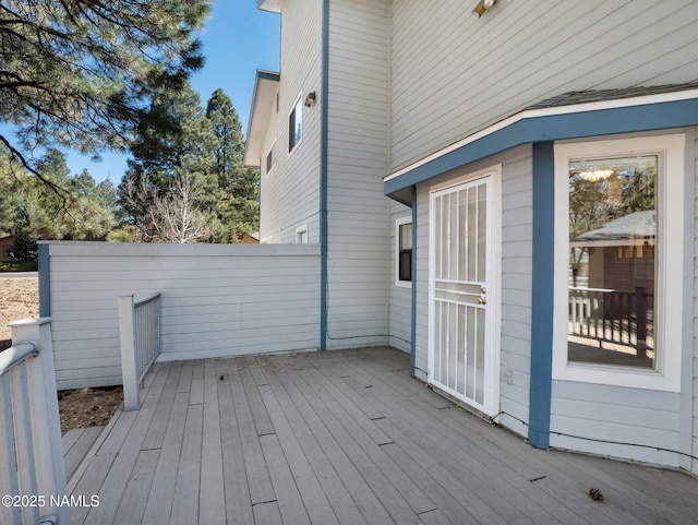 3792 E Ramble Wood Dr, Flagstaff, AZ 86004 - view of wooden deck