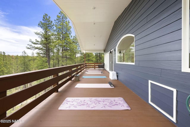 1430 E Puma Pl Unit F, Munds Park, AZ 86017 - view of balcony