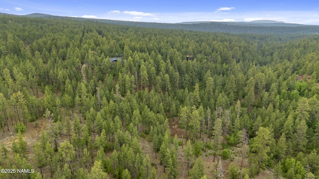 1430 E Puma Pl Unit F, Munds Park, AZ 86017 - mountain view with a heavily wooded area