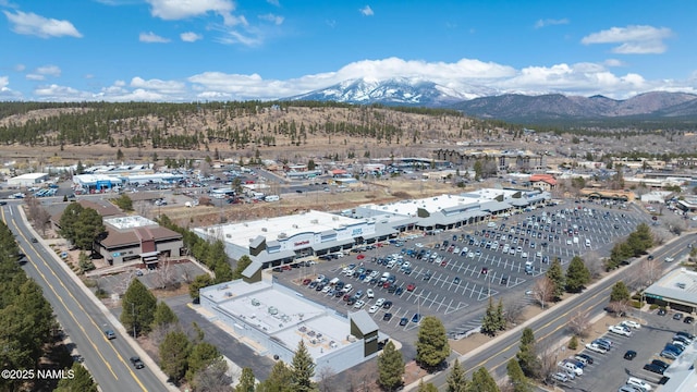 1200 S Riordan Ranch St Unit 36, Flagstaff, AZ 86001 - drone / aerial view with a mountain view