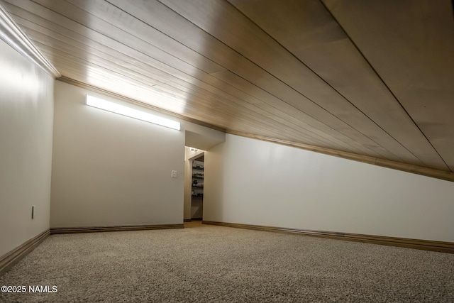 1200 S Riordan Ranch St Unit 36, Flagstaff, AZ 86001 - bonus room with carpet, wood ceiling, and baseboards