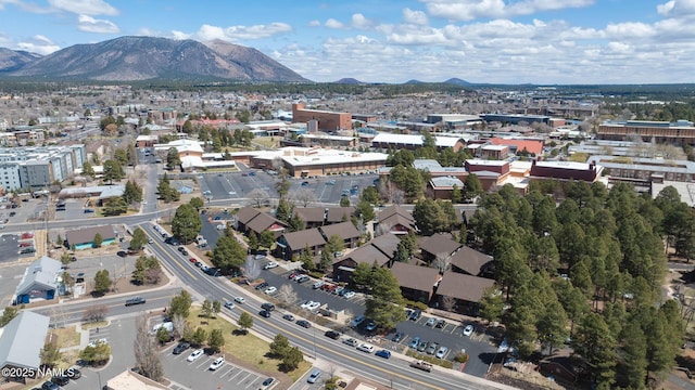 1200 S Riordan Ranch St Unit 36, Flagstaff, AZ 86001 - drone / aerial view with a mountain view