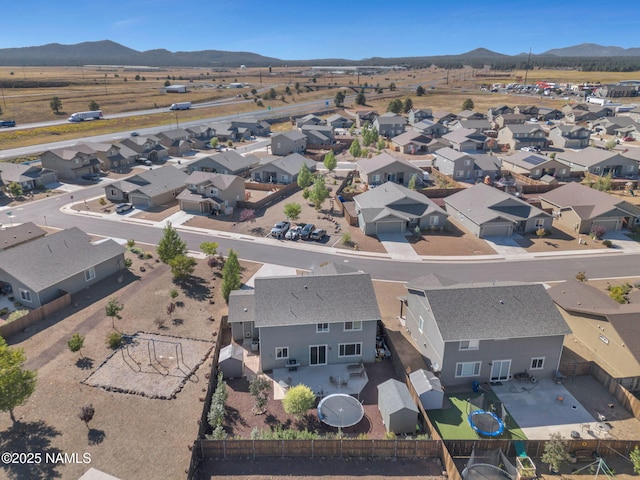 4580 Centaurus Rd, Bellemont, AZ 86015 - bird's eye view with a mountain view and a residential view