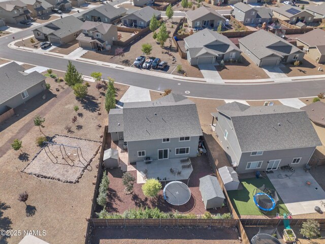 4580 Centaurus Rd, Bellemont, AZ 86015 - birds eye view of property with a residential view
