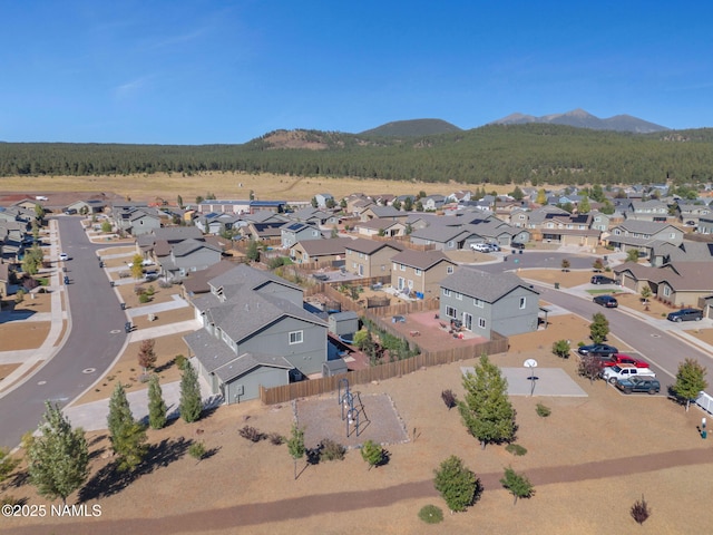 4580 Centaurus Rd, Bellemont, AZ 86015 - aerial view with a residential view and a mountain view