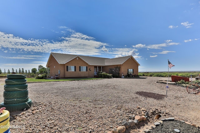 view of ranch-style house