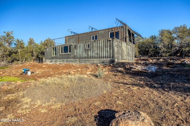 view of rear view of house