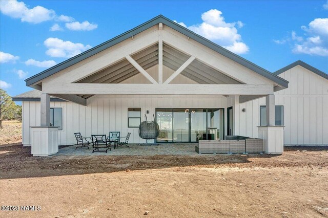 view of rear view of property