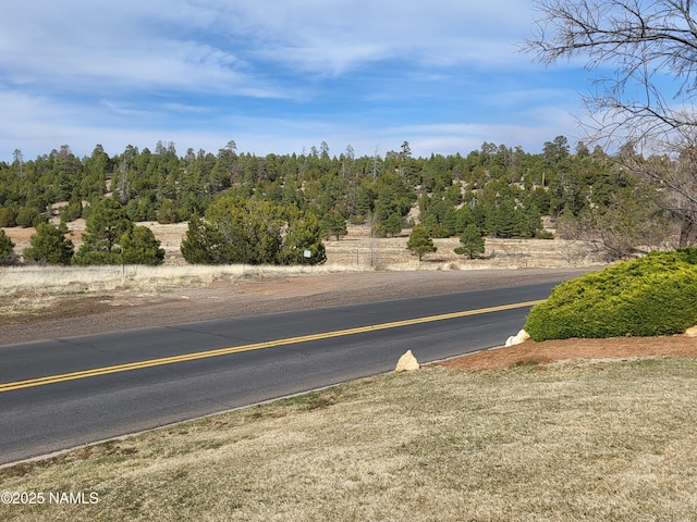 view of road