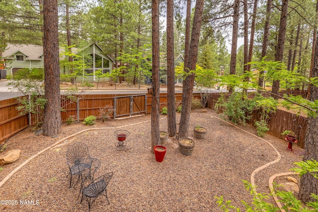 3130 Tina Ln, Flagstaff, AZ 86001 - fenced backyard with a gate