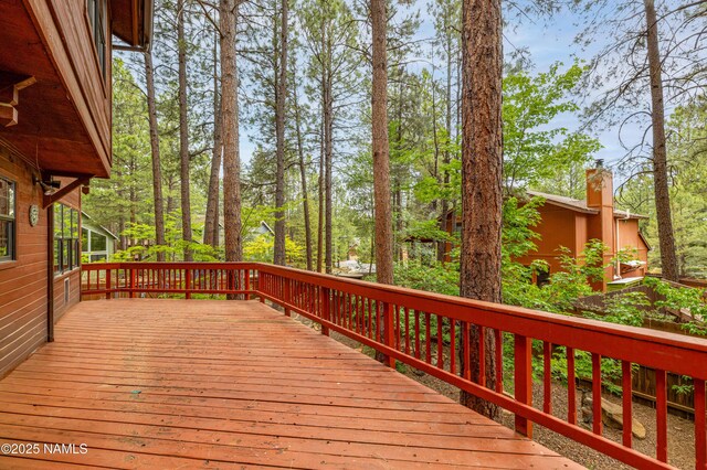 3130 Tina Ln, Flagstaff, AZ 86001 - view of deck