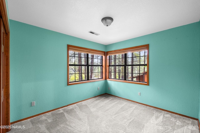3130 Tina Ln, Flagstaff, AZ 86001 - carpeted spare room featuring a textured wall and baseboards