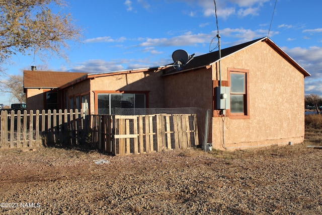 view of side of home