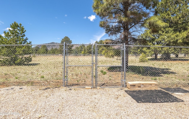 8210 Winchester Dr, Flagstaff, AZ 86004 - view of yard featuring a gate and fence