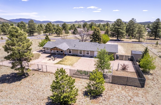 8210 Winchester Dr, Flagstaff, AZ 86004 - view of subject property with a mountain backdrop