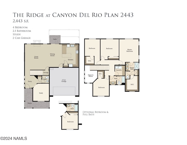 380 N Valerian Ln Lot 41, Flagstaff, AZ 86004 - floor plan