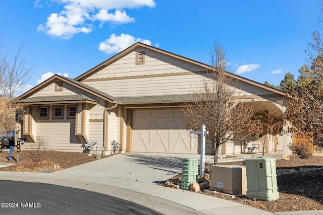 3008 E Cold Springs Trl, Flagstaff, AZ 86004 - single story home featuring an attached garage, roof with shingles, and concrete driveway