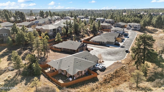 3008 E Cold Springs Trl, Flagstaff, AZ 86004 - birds eye view of property featuring a residential view