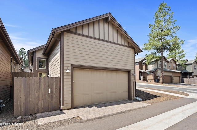 exterior space with fence