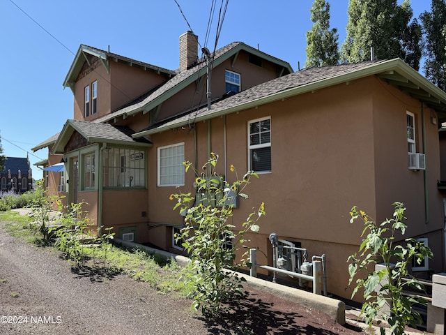 view of side of property