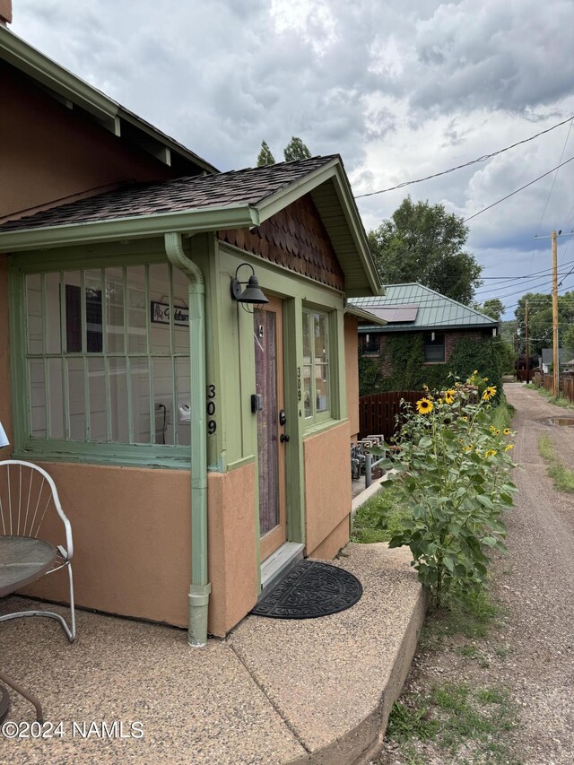 view of side of home
