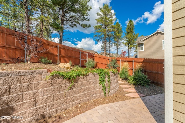 3223 S Beringer Ln, Flagstaff, AZ 86005 - fenced backyard with a patio