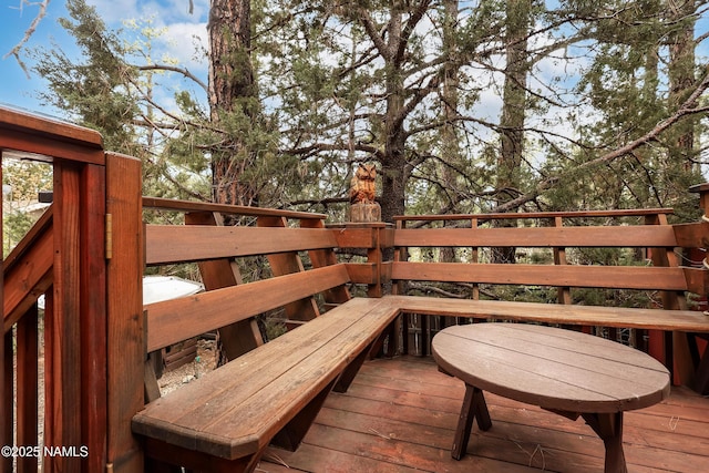 view of deck