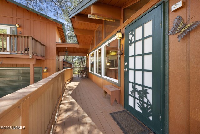 655 E Trout Creek Rd, Munds Park, AZ 86017 - view of wooden deck