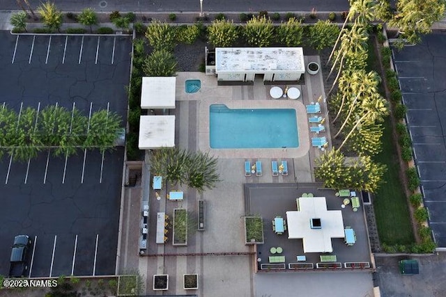 drone / aerial view