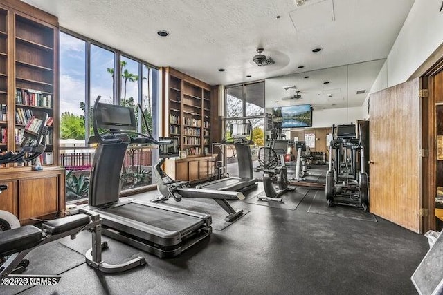 view of workout area