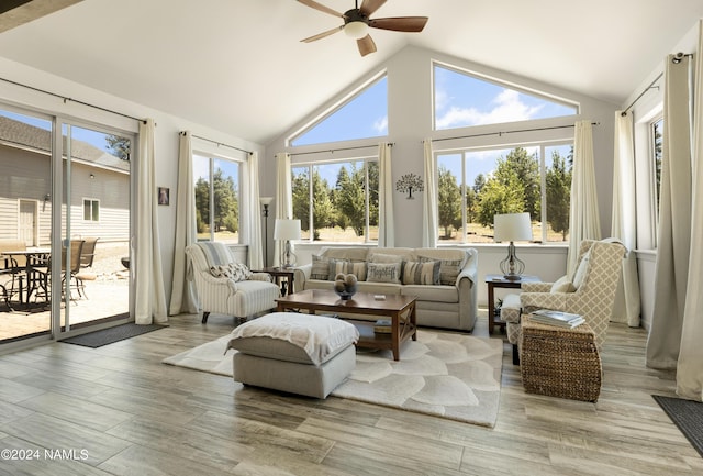 sunroom / solarium featuring a healthy amount of sunlight