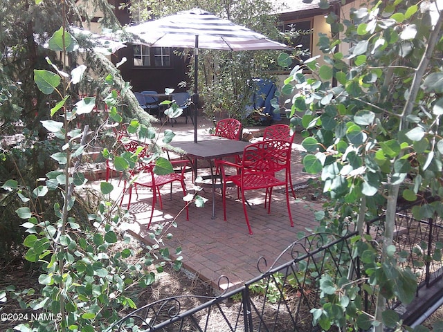 view of patio